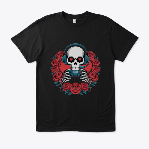 قميص قلب الجيمنغ (Gaming Heart T-Shirt)
